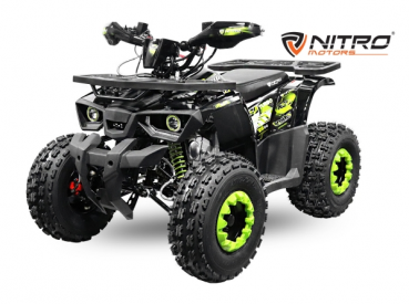 Nitro Motors Rugby RS8-A Midi Quad 125cc 8 Zoll 3 Gang Semiaut RG